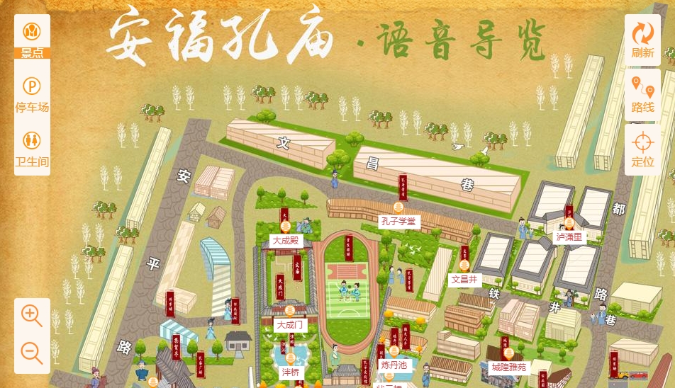 夷陵手绘地图：智慧景区智能化服务的延伸
